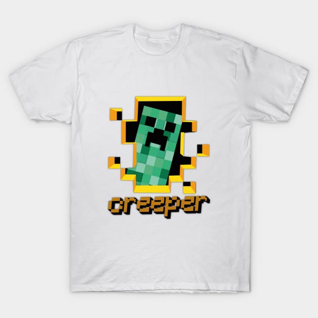 Creeper T-Shirt by cakireemre4053@gmail.com